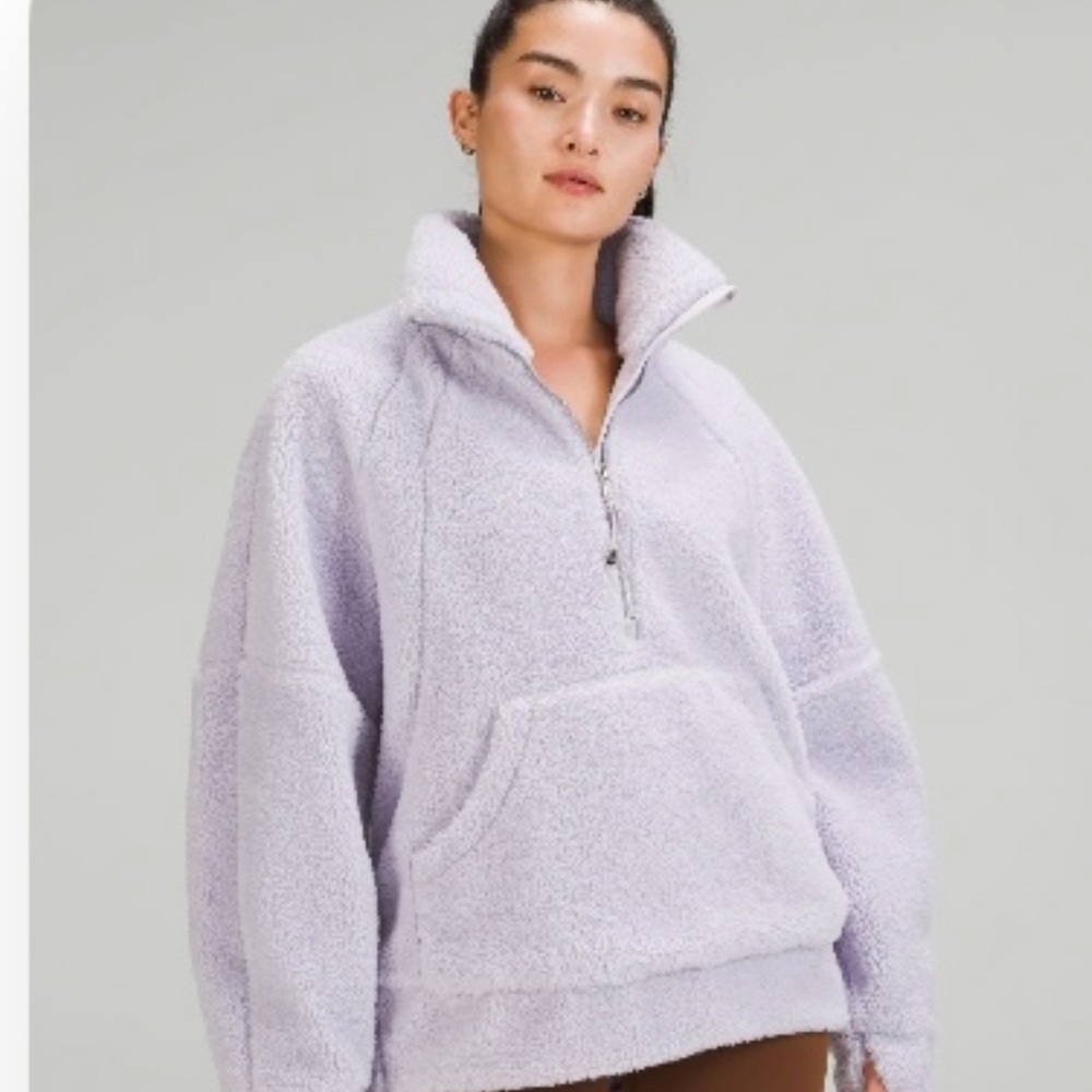 Lululemon scuba oversized fleece funnel neck